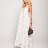 Vestido Ti.Amo Jacquard Transparente