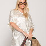T-Shirt Ti.Amo Jacquard & Bordado