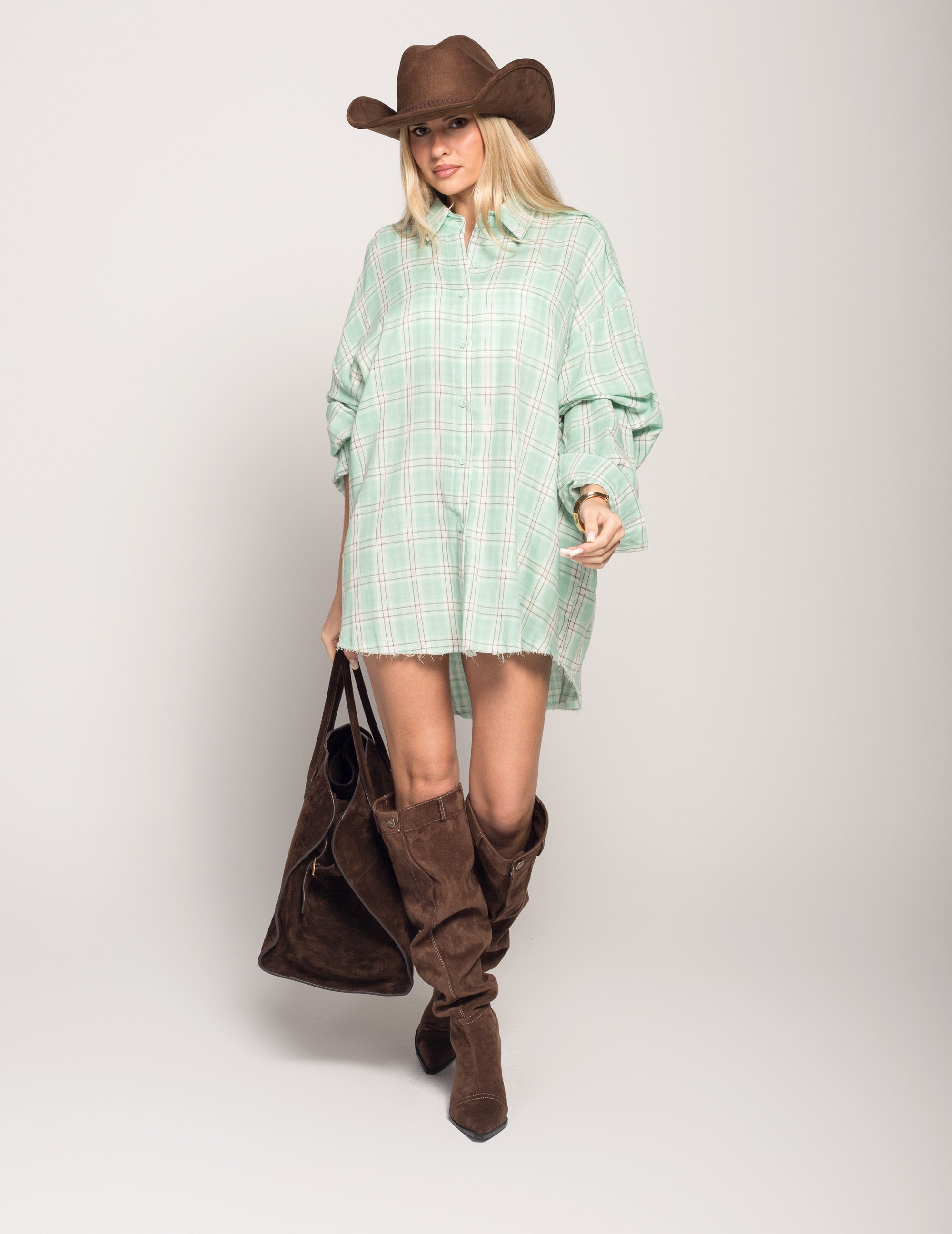 Camisa Ti.Amo Tartan