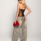 Calça Ti.Amo De Ganga Rasgos & Strass