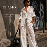 Camisa Ti.Amo De Renda