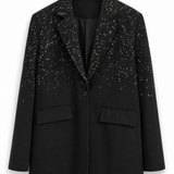 Blazer Ti.Amo Strass Bicolor