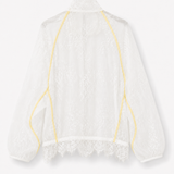 Bomber Ti.Amo De Guipura Transparente