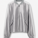 Bomber Ti.Amo Polka Dot & Listra Tripla Com Guipura