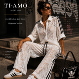 Camisa Ti.Amo De Renda