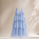 Vestido Ti.Amo Com Folhos Guipura
