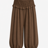 Calça Ti.Amo Com Efeito Saia Guipura Incorporada