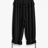 Calça Ti.Amo Corte Aladin Com Rendados