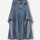 Calça Ti.Amo De Ganga Aberturas Laterais Em Onda