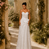 Vestido Longo Glamour Bordado Missangas