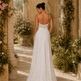 Vestido Longo Glamour Bordado Missangas