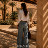 Calça Ti.Amo De Ganga Aplicações Metálicas