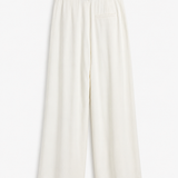 Calça Ti.Amo Mistura De Linho Cruzada Pregas Frontais