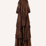 Vestido Ti.Amo Efeito Ondas De Guipura