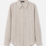Camisa Ti.Amo De Linho Riscas Verticais