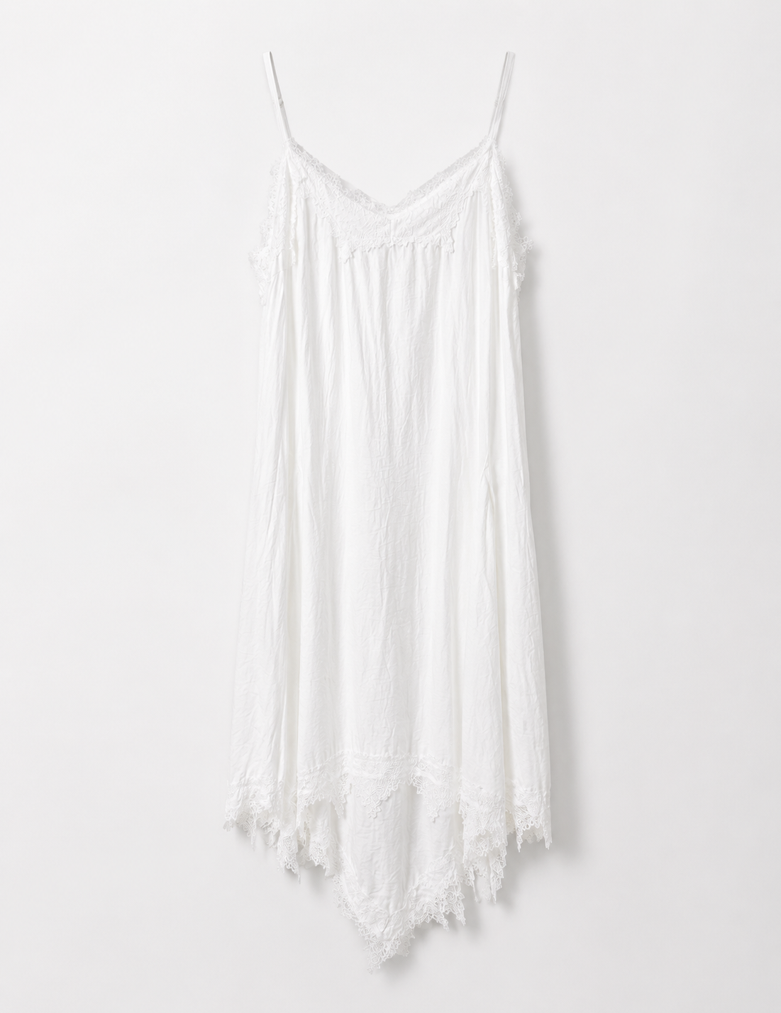 Vestido Ti.Amo Assimétrico Com Guipura