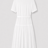 Vestido Ti.Amo Mistura De Tecidos