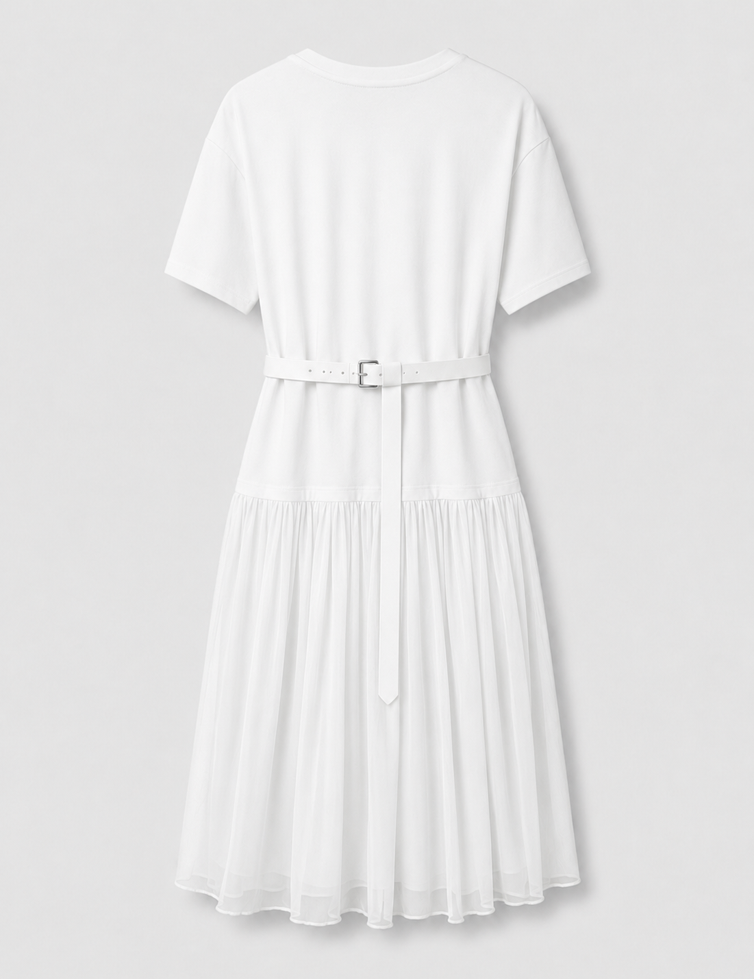 Vestido Ti.Amo Mistura De Tecidos