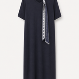 Vestido Ti.Amo De Algodão Decote Em Bico