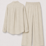 Twinset Ti.Amo De Linho Com Bordado & Missangas