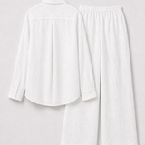 Twinset Ti.Amo De Linho Com Bordado & Missangas