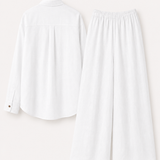 Twinset Ti.Amo 100% Linho Com Detalhes Paisley