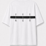 T-Shirt Ti.Amo Argolas Com Correntes