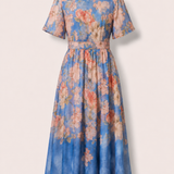Vestido Ti.Amo Estampado Floral Com Cinto Incluído