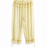 Calça Ti.Amo Corte Aladin Com Rendados