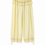 Calça Ti.Amo Corte Aladin Com Rendados