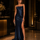 Vestido Glamour Com Cauda
