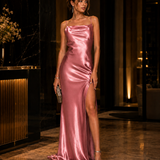 Vestido Glamour Com Cauda