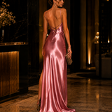Vestido Glamour Com Cauda