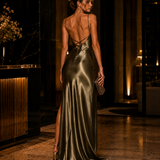Vestido Glamour Com Cauda