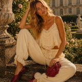 Top Cropped Ti.Amo Detalhes Rendados