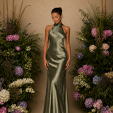 Vestido Glamour Longo Halter
