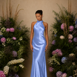 Vestido Glamour Longo Halter