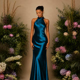 Vestido Glamour Longo Halter