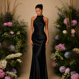 Vestido Glamour Longo Halter