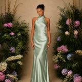 Vestido Glamour Longo Halter