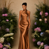 Vestido Glamour Longo Halter