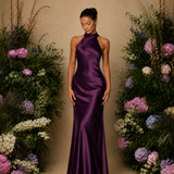 Vestido Glamour Longo Halter