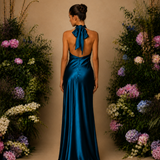 Vestido Glamour Longo Halter