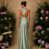 Vestido Glamour Longo Halter