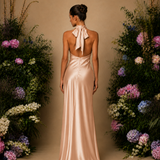 Vestido Glamour Longo Halter