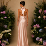 Vestido Glamour Longo Halter