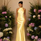 Vestido Glamour Longo Halter