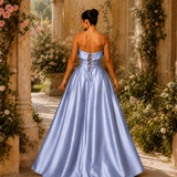Vestido Glamour Longo Decote Com Faixa