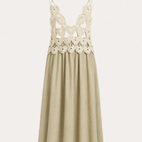 Vestido Ti.Amo Com Crochê Ilsutrativo