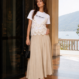 Vestido Ti.Amo Com Crochê Ilsutrativo